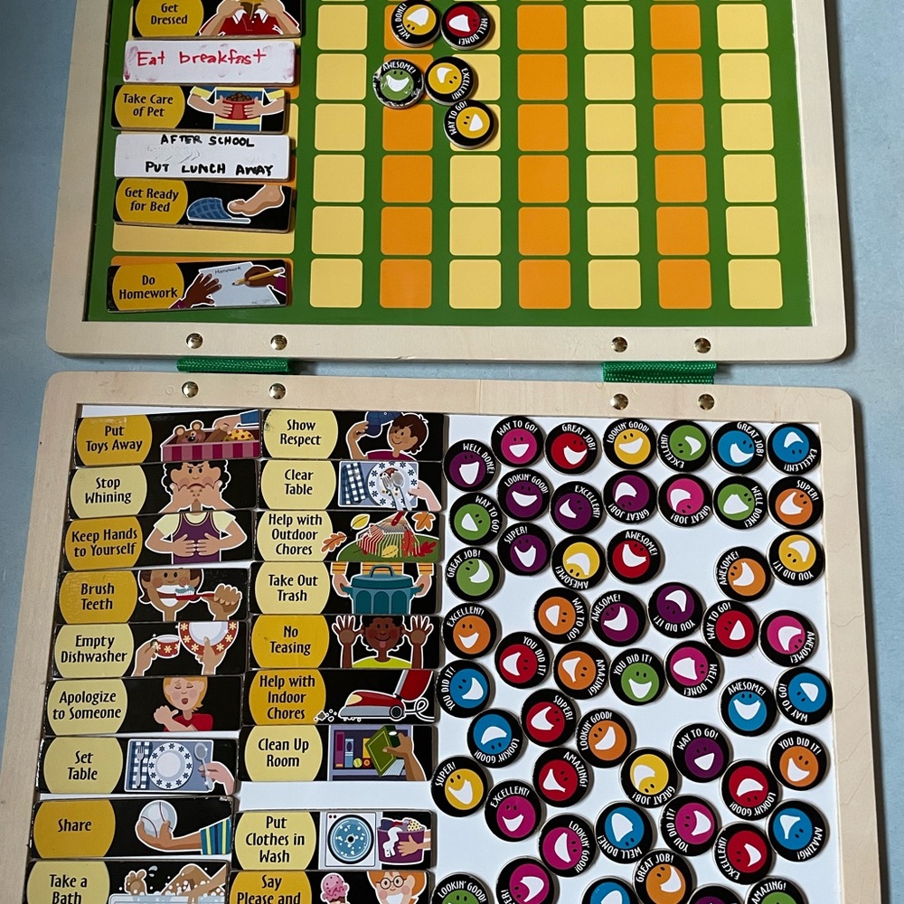 GUC Melissa & Doug Magnetic Responsibility Chart - Chore Chart